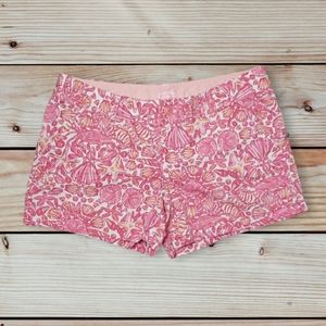 Lilly Pulitzer Sea Shell Shorts Size 14
